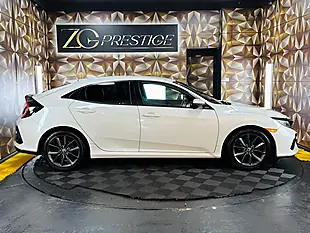 Used 2020 Honda Civic Sr White - Interior and Exterior details 8