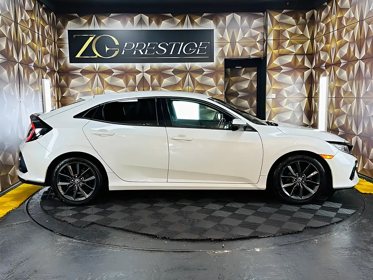 Used 2020 Honda Civic Sr White - Interior and Exterior details 8