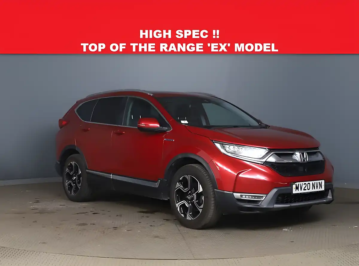 Used 2020 Honda Cr-V Ex Red - Front View