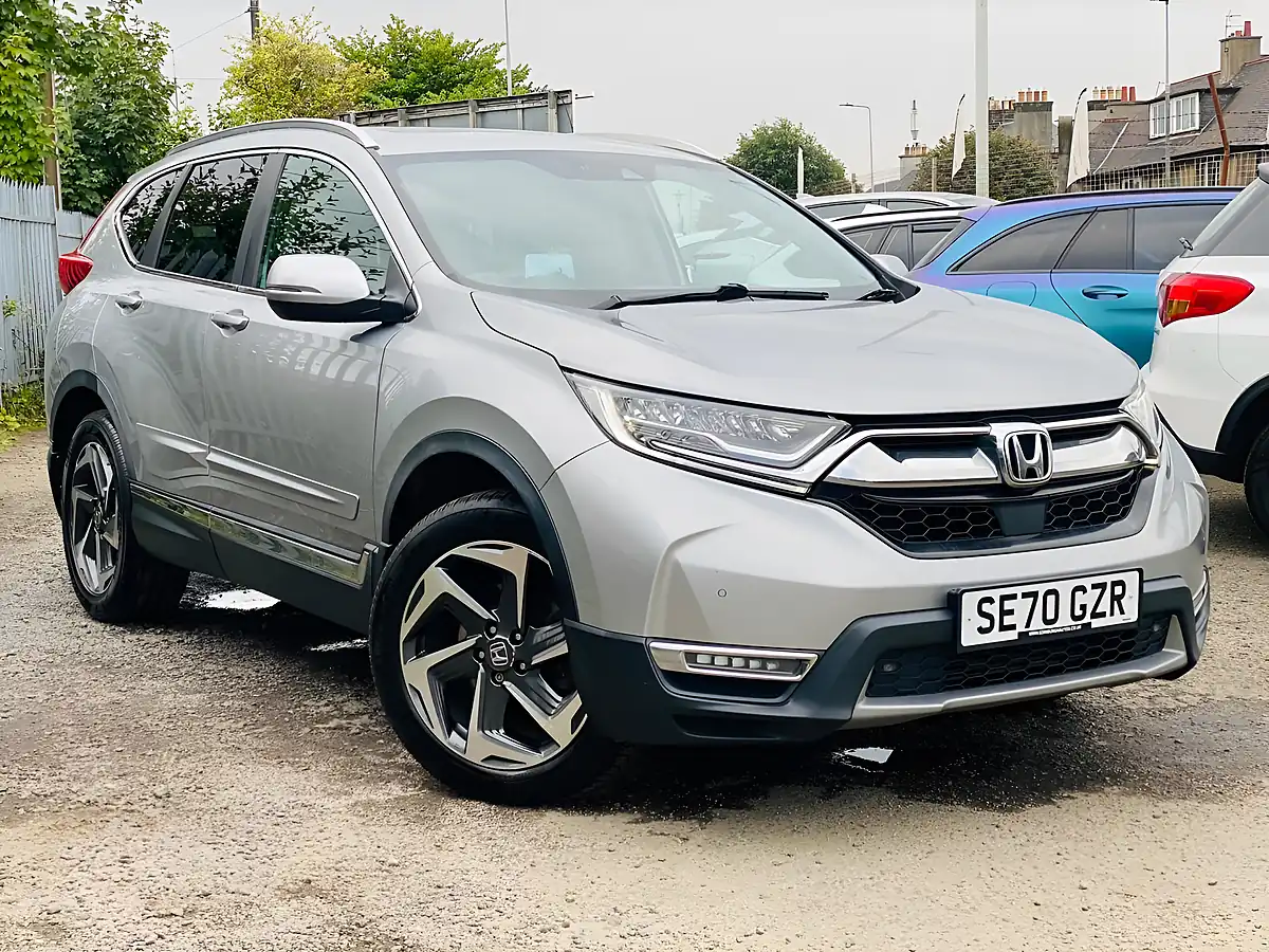 Used 2020 Honda Cr-V Ex Silver - Front View