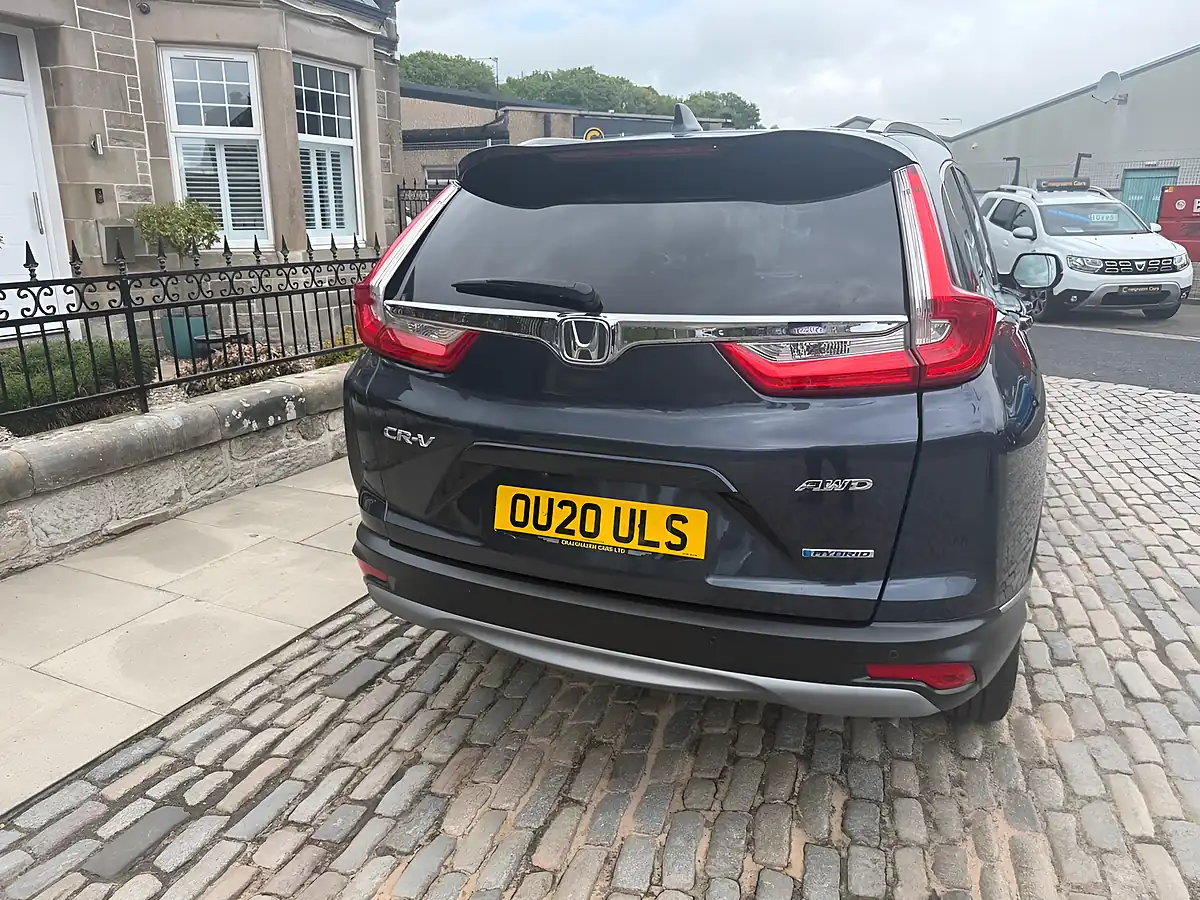 Used 2020 Honda Cr-V Sr Cosmic Blue - Interior and Exterior details 12