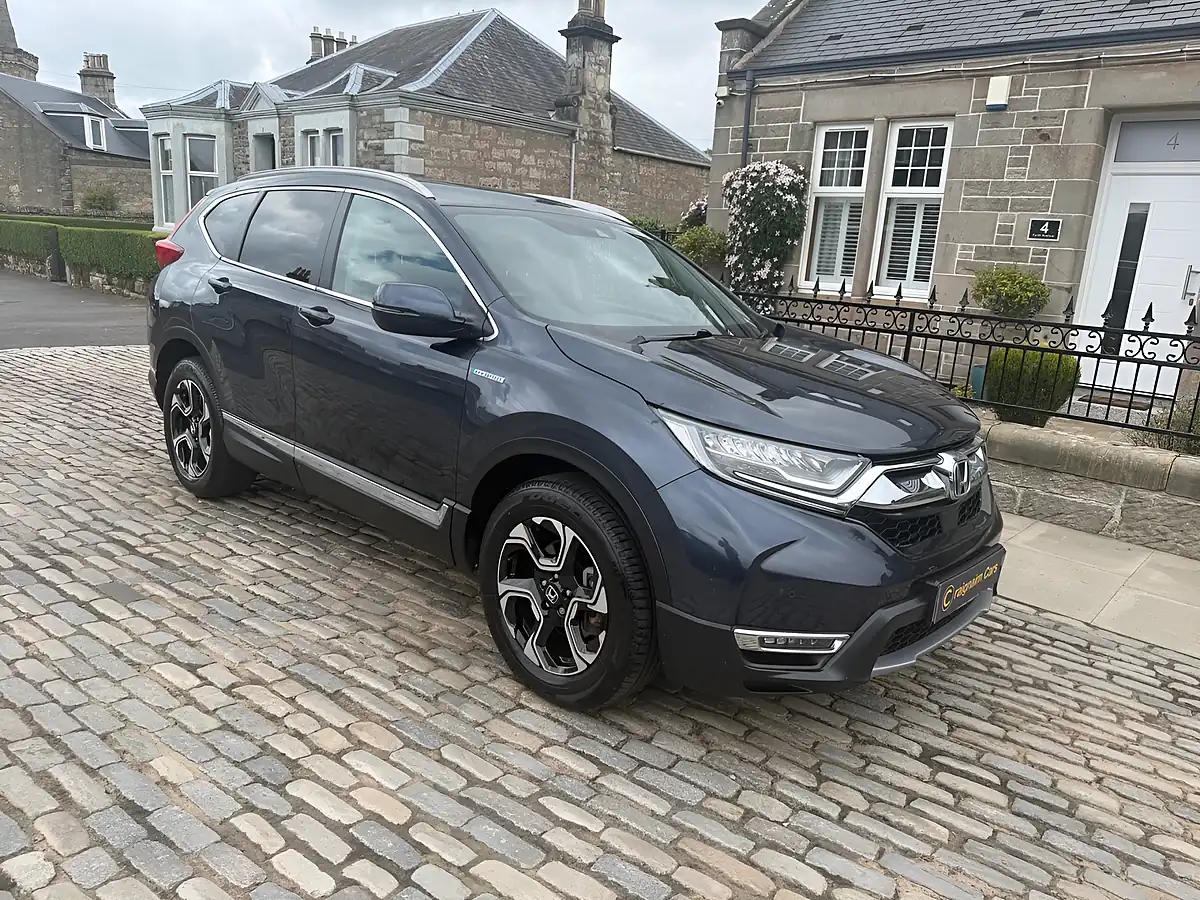 Used 2020 Honda Cr-V Sr Cosmic Blue - Interior and Exterior details 5