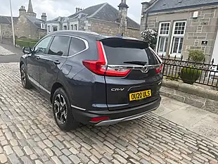 Used 2020 Honda Cr-V Sr Cosmic Blue - Interior and Exterior details 8