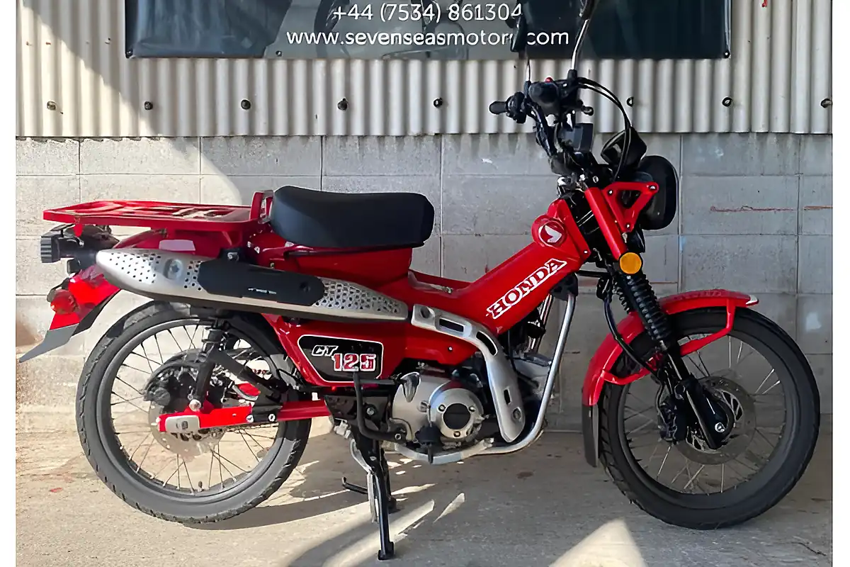 Used 2020 Honda CT125 Hunter Cub Red - Front View