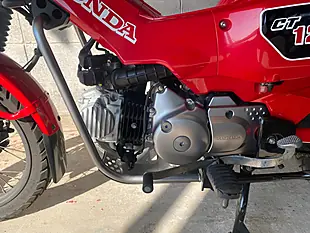Used 2020 Honda CT125 Hunter Cub Red - Interior and Exterior details 12