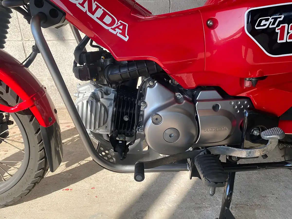 Used 2020 Honda CT125 Hunter Cub Red - Interior and Exterior details 12