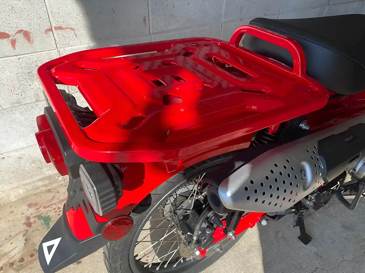 Used 2020 Honda CT125 Hunter Cub Red - Interior and Exterior details 15