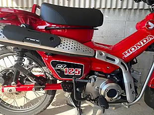 Used 2020 Honda CT125 Hunter Cub Red - Interior and Exterior details 16