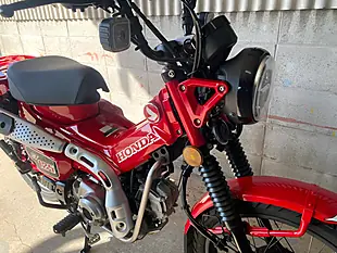 Used 2020 Honda CT125 Hunter Cub Red - Interior and Exterior details 18