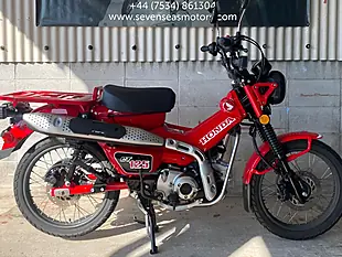 Used 2020 Honda CT125 Hunter Cub Red - Interior and Exterior details 2