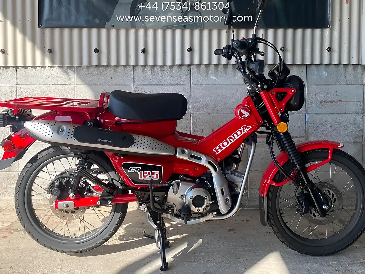 Used 2020 Honda CT125 Hunter Cub Red - Interior and Exterior details 2