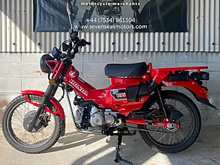 Used 2020 Honda CT125 Hunter Cub Red - Interior and Exterior details 9