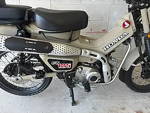 Used 2020 Honda CT125 Hunter Cub Tan - Interior and Exterior details 16
