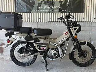 Used 2020 Honda CT125 Hunter Cub Tan - Interior and Exterior details 2