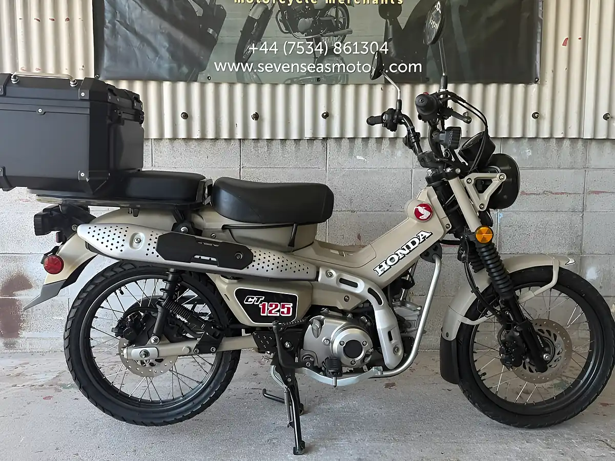 Used 2020 Honda CT125 Hunter Cub Tan - Interior and Exterior details 2