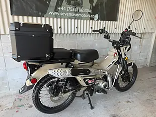 Used 2020 Honda CT125 Hunter Cub Tan - Interior and Exterior details 3