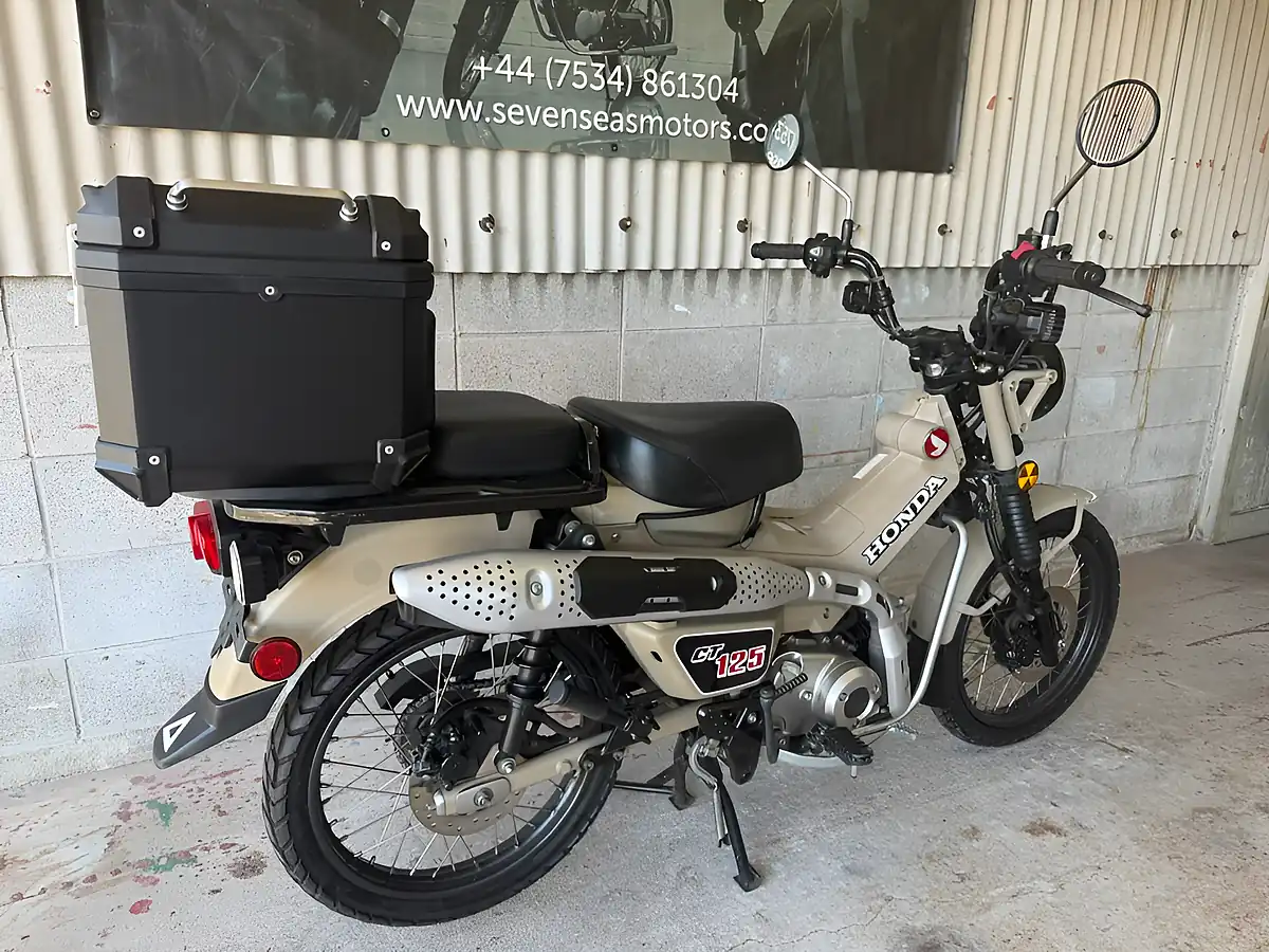 Used 2020 Honda CT125 Hunter Cub Tan - Interior and Exterior details 3