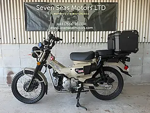 Used 2020 Honda CT125 Hunter Cub Tan - Interior and Exterior details 5