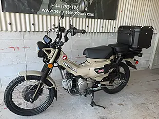 Used 2020 Honda CT125 Hunter Cub Tan - Interior and Exterior details 7