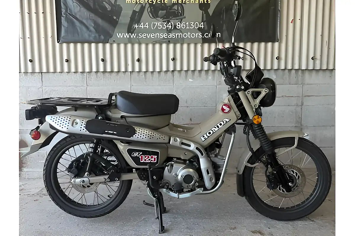 Used 2020 Honda ct125 Hunter Cub Tan - Front View