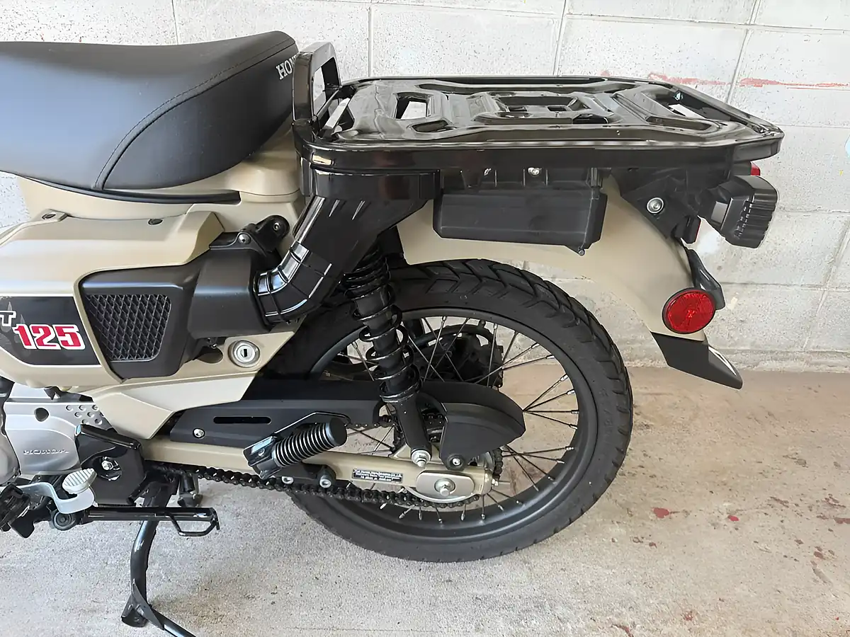 Used 2020 Honda ct125 Hunter Cub Tan - Interior and Exterior details 12
