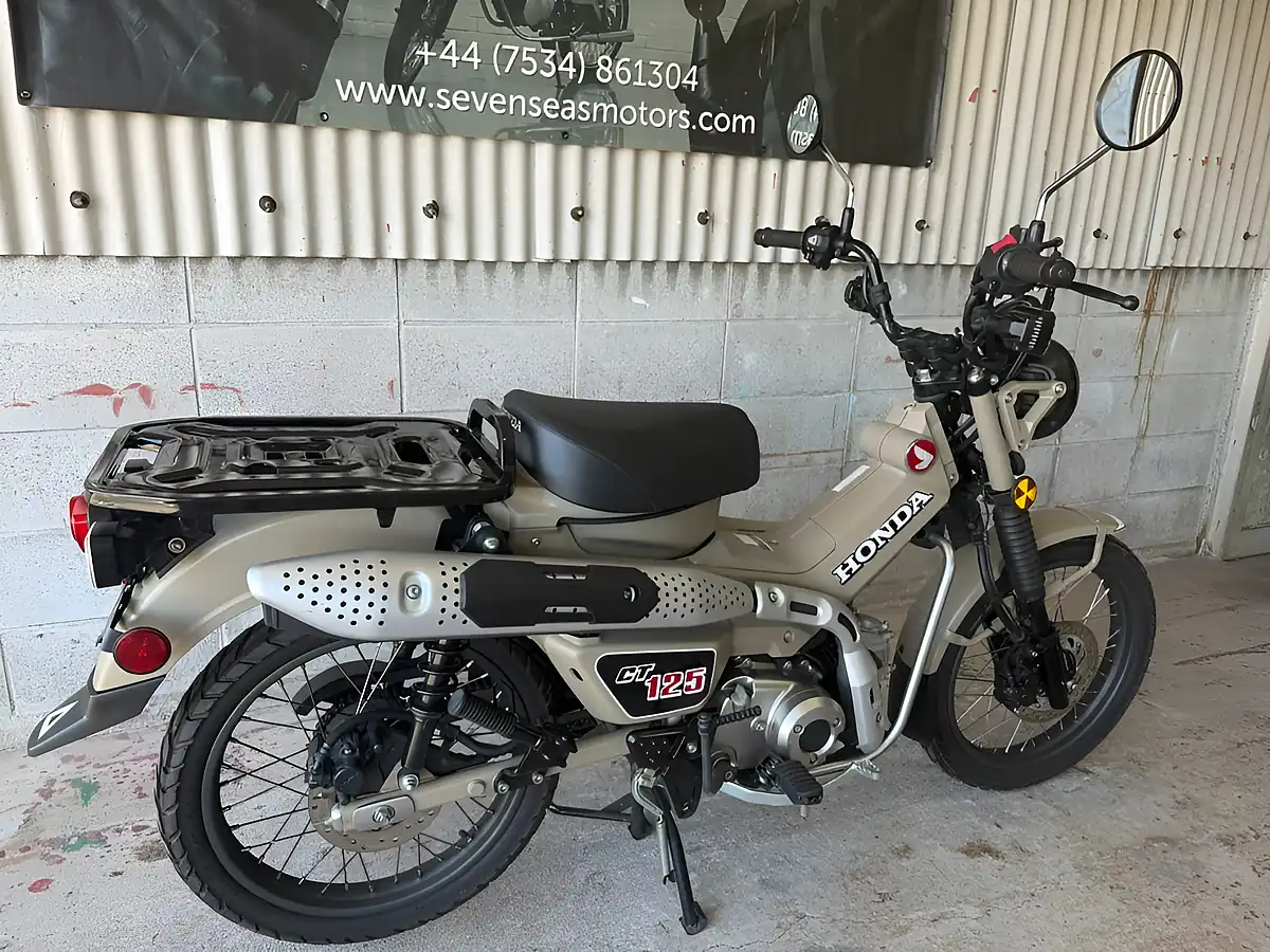 Used 2020 Honda ct125 Hunter Cub Tan - Interior and Exterior details 3