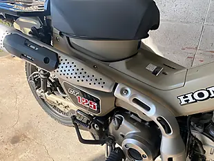 Used 2020 Honda CT125 Hunter Cub Tan - Interior and Exterior details 16