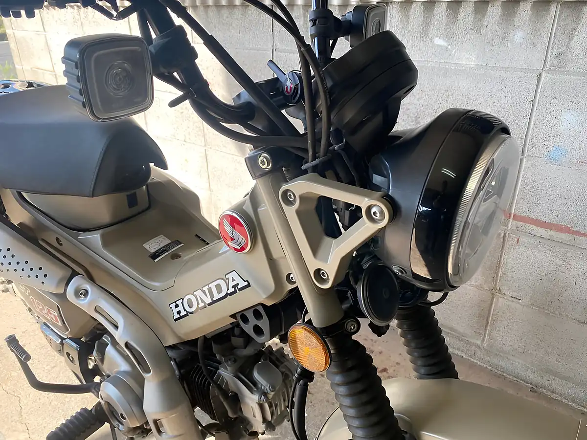 Used 2020 Honda CT125 Hunter Cub Tan - Interior and Exterior details 17