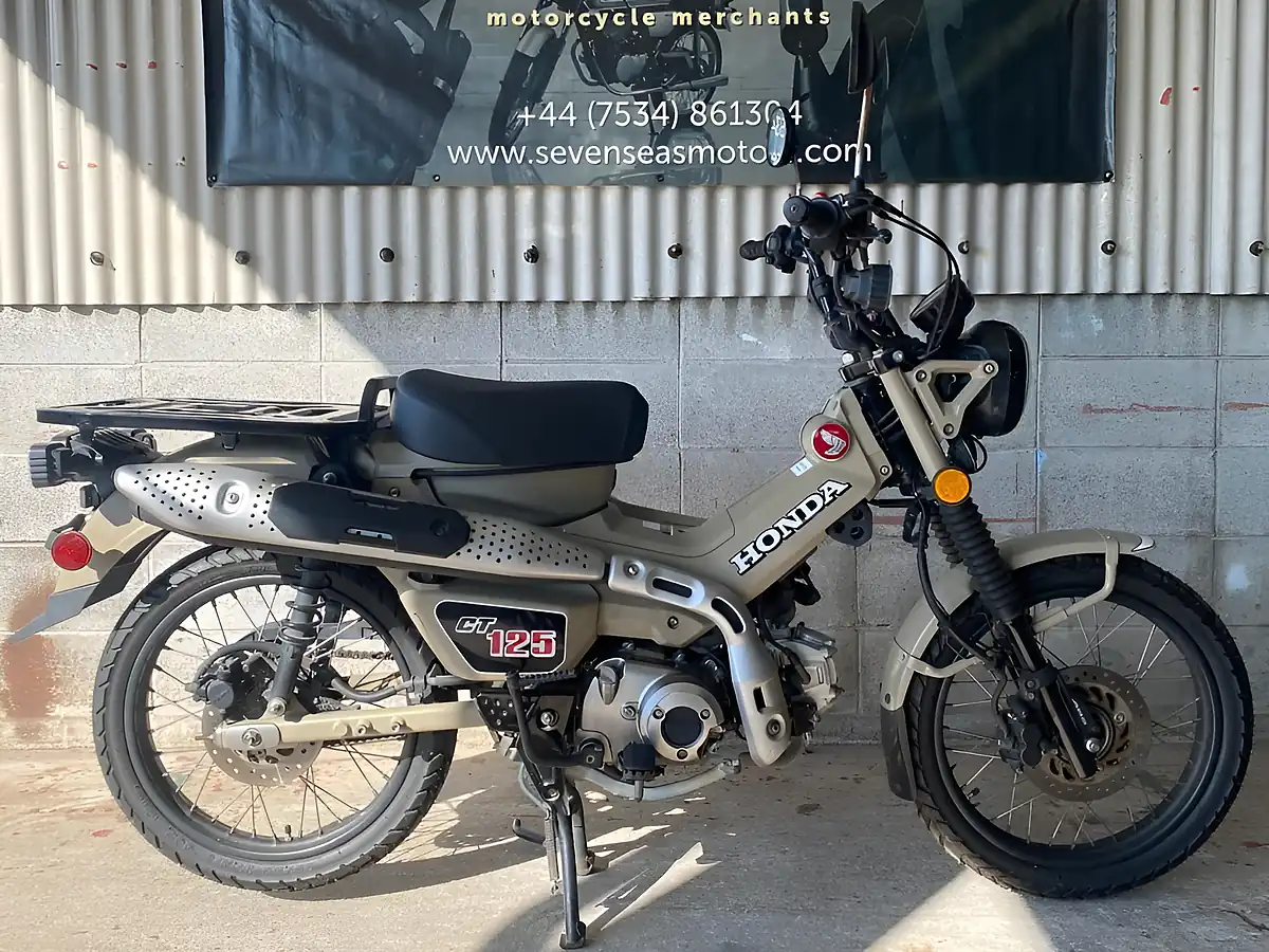 Used 2020 Honda CT125 Hunter Cub Tan - Interior and Exterior details 2
