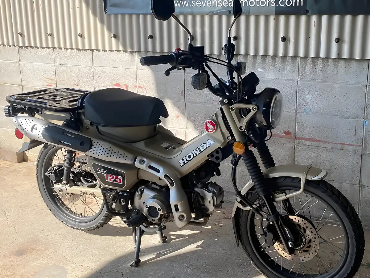 Used 2020 Honda CT125 Hunter Cub Tan - Interior and Exterior details 3