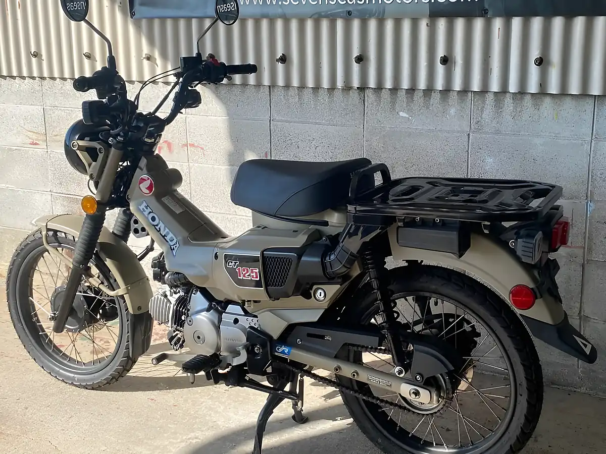 Used 2020 Honda CT125 Hunter Cub Tan - Interior and Exterior details 5