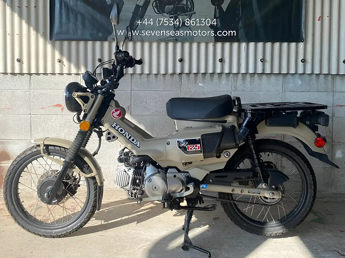 Used 2020 Honda CT125 Hunter Cub Tan - Interior and Exterior details 7