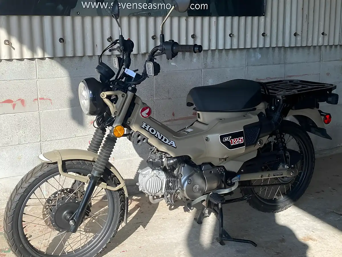 Used 2020 Honda CT125 Hunter Cub Tan - Interior and Exterior details 9