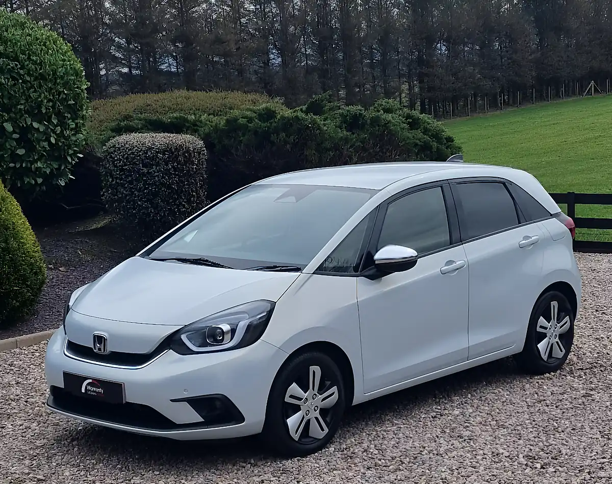 Used 2020 Honda Jazz Ex White - Front View