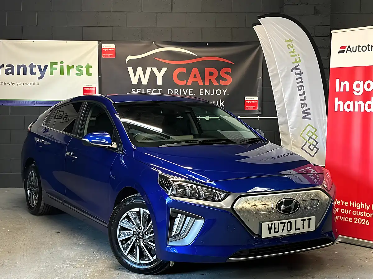 Used 2020 Hyundai Ioniq Premium Se Blue - Front View