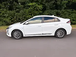 Used 2020 Hyundai Ioniq Premium Se White - Interior and Exterior details 10