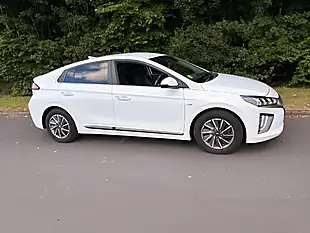 Used 2020 Hyundai Ioniq Premium Se White - Interior and Exterior details 2