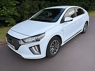 Used 2020 Hyundai Ioniq Premium Se White - Interior and Exterior details 7