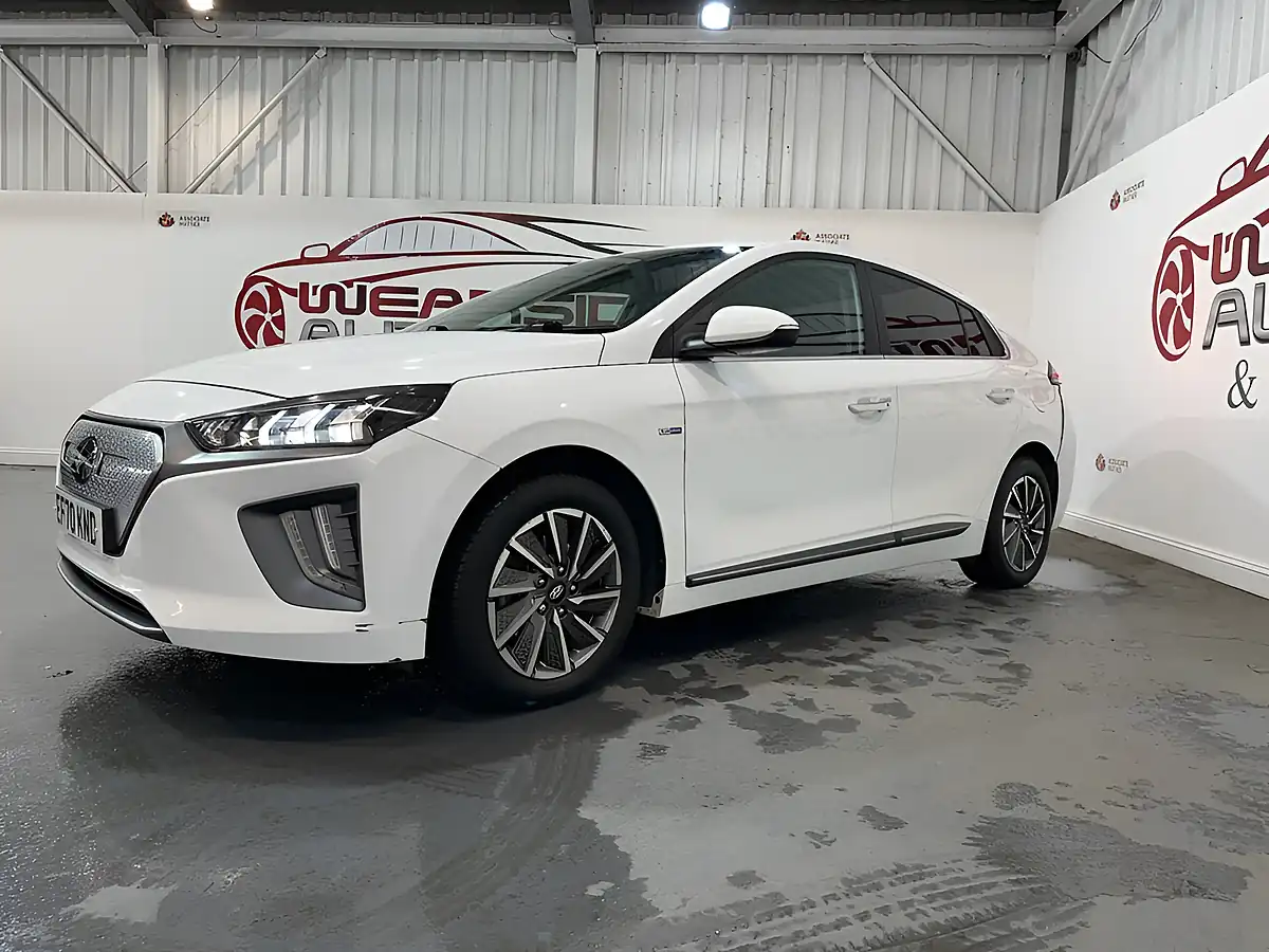 Used 2020 Hyundai Ioniq Premium White - Interior and Exterior details 2