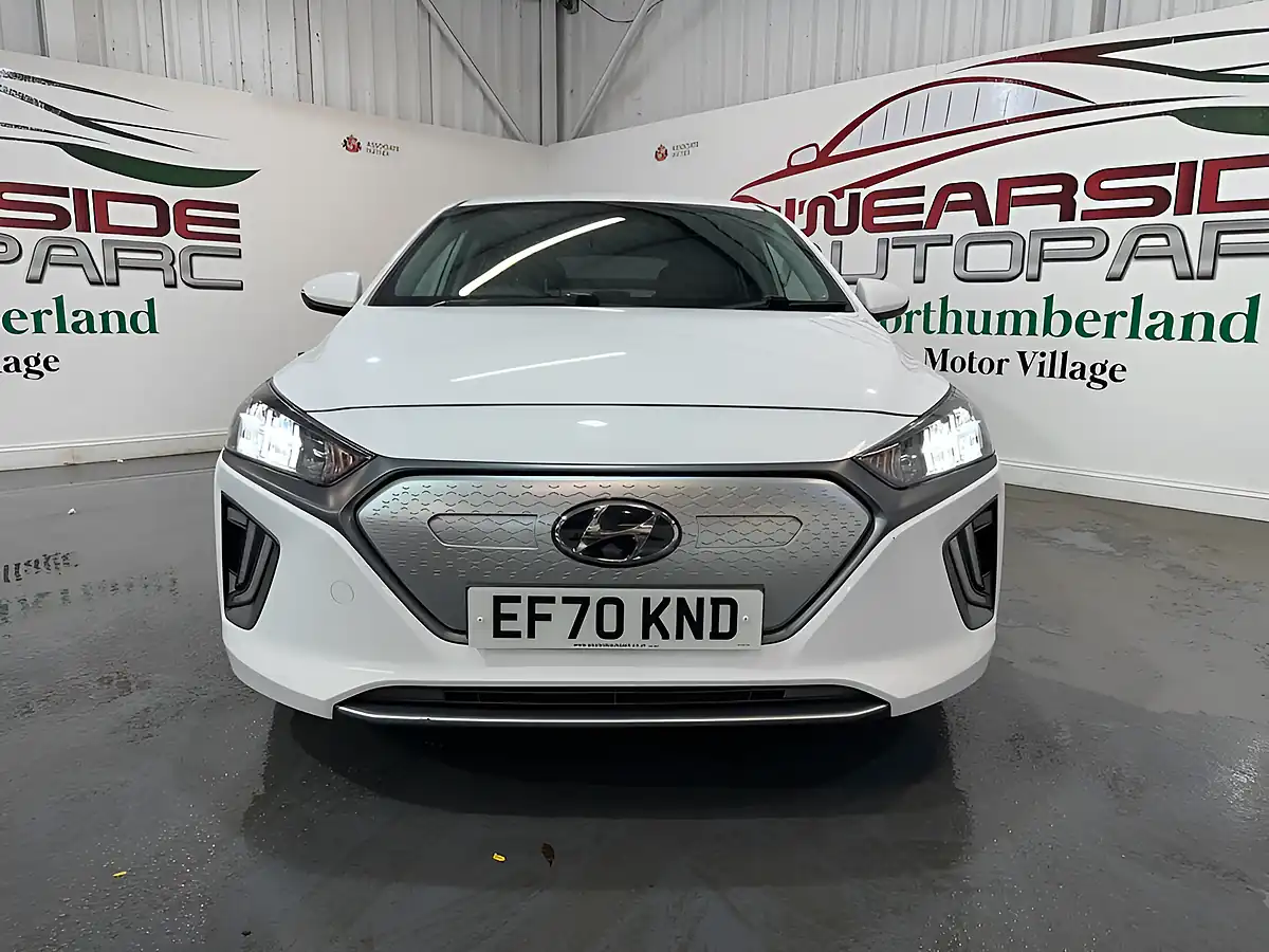 Used 2020 Hyundai Ioniq Premium White - Interior and Exterior details 3