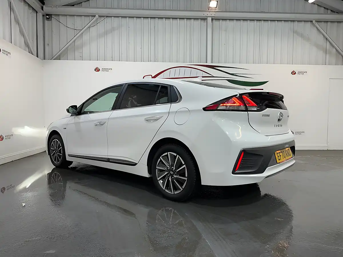 Used 2020 Hyundai Ioniq Premium White - Interior and Exterior details 4