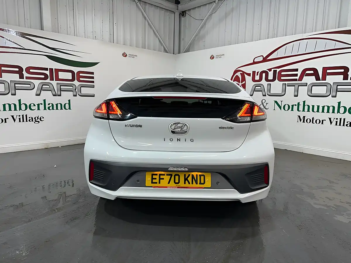 Used 2020 Hyundai Ioniq Premium White - Interior and Exterior details 5