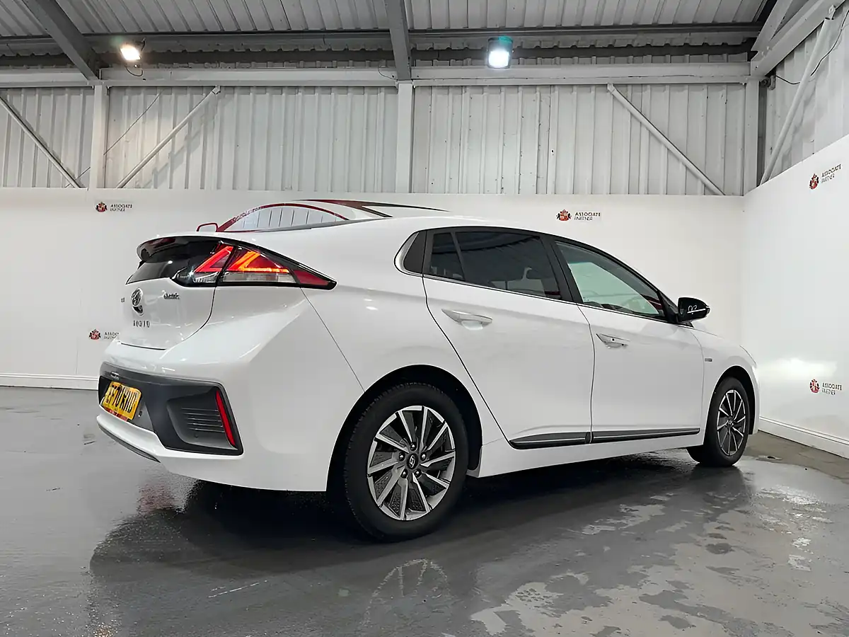Used 2020 Hyundai Ioniq Premium White - Interior and Exterior details 6