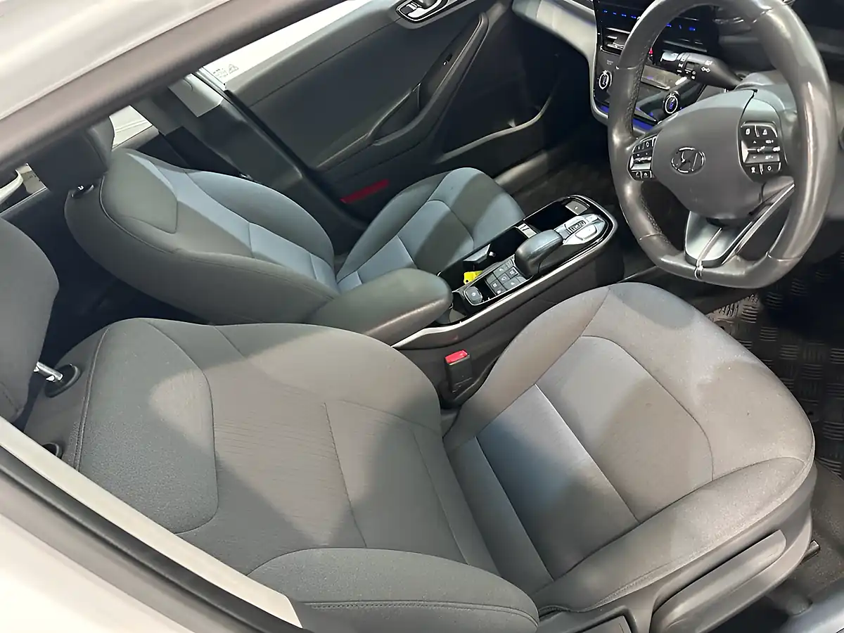 Used 2020 Hyundai Ioniq Premium White - Interior and Exterior details 9