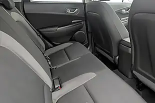 Used 2020 Hyundai Kona Play White - Interior and Exterior details 10