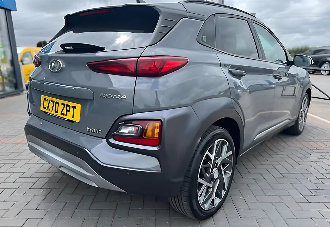 Used 2020 Hyundai Kona Premium Galactic Grey - Interior and Exterior details 7
