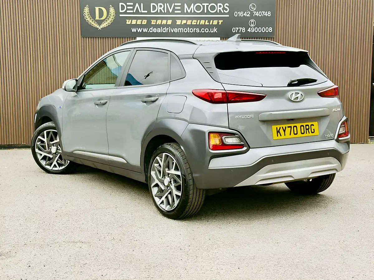 Used 2020 Hyundai Kona Premium Grey - Interior and Exterior details 5