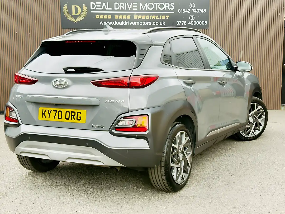 Used 2020 Hyundai Kona Premium Grey - Interior and Exterior details 7