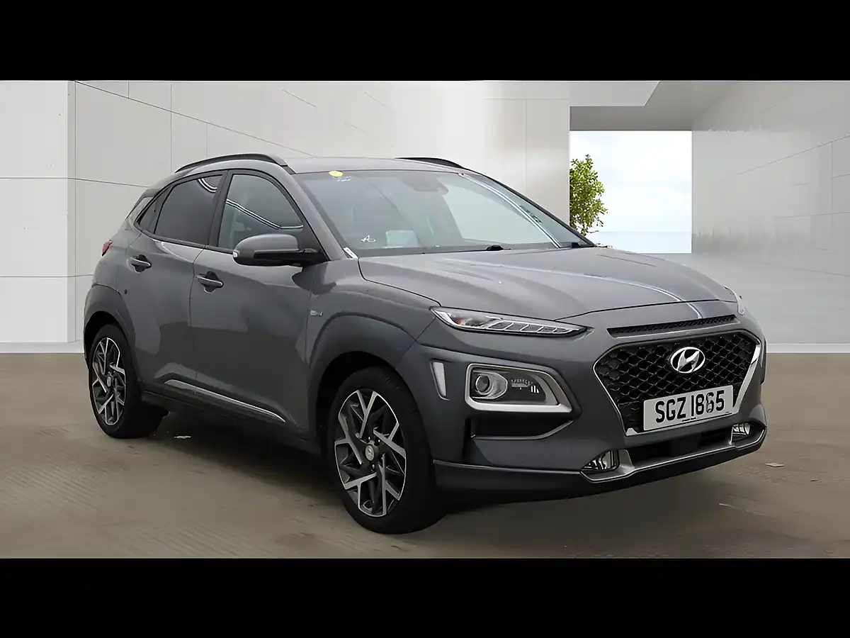 Used 2020 Hyundai Kona Premium Se Galactic Grey - Front View