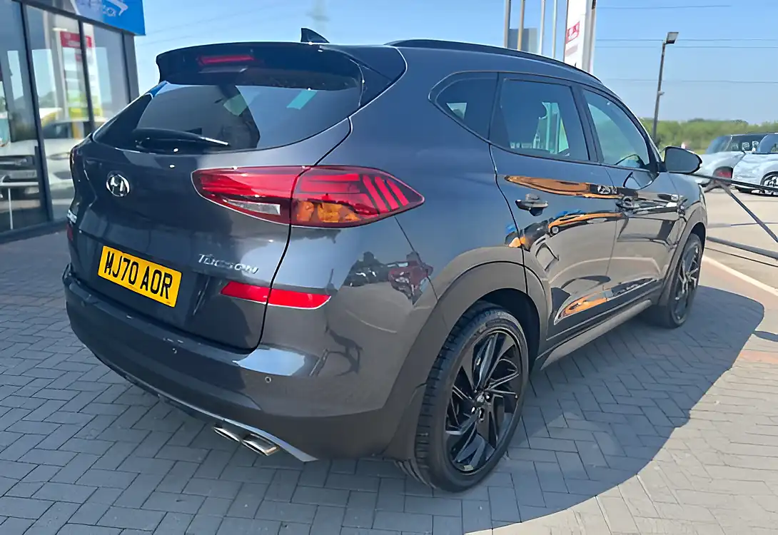Used 2020 Hyundai Tucson N Line Grey - Interior and Exterior details 6